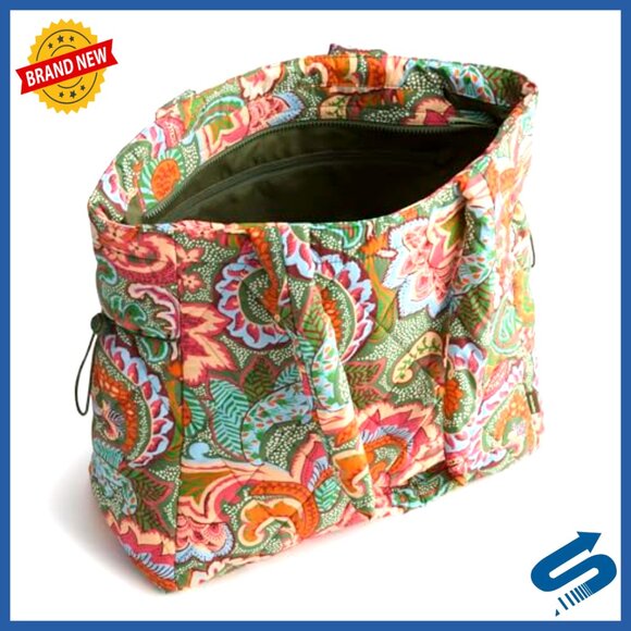 Featherweight Zip Tote Bag, 15x15x7, Lightweight, Machine Washable